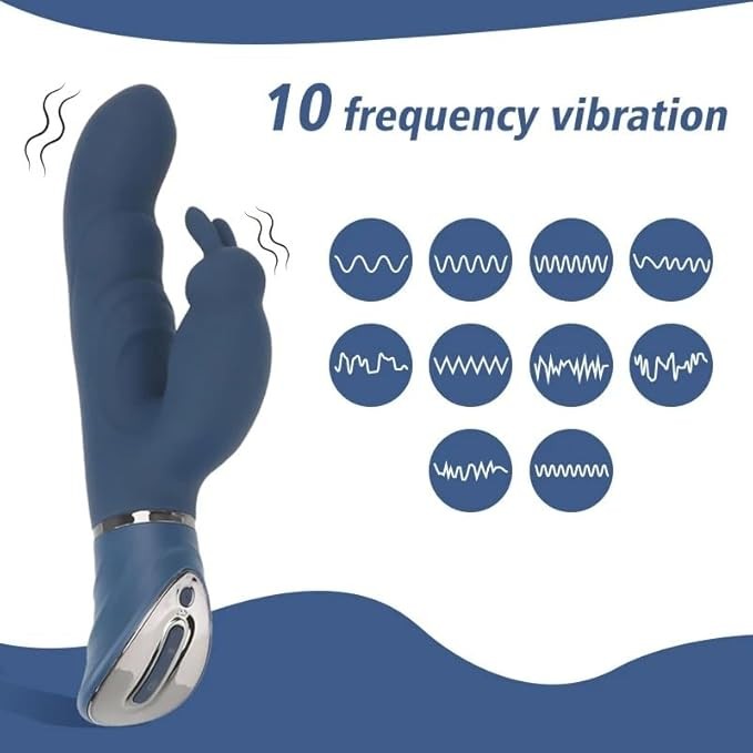 Silent Vibrating Powerful Vibrator 10 Vibratory Mode Sex Toy