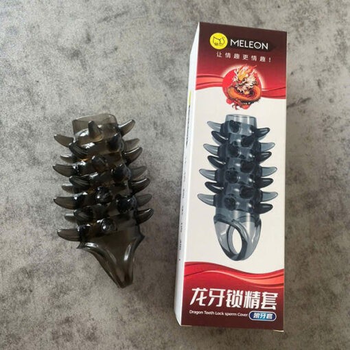 10 CM MELEON Dragon Teeth Pleasure spiky Half Sleeve- 591537