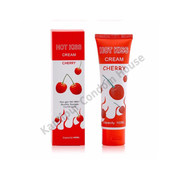 Hot Kiss Cherry Flavoured Lubricant -100ml