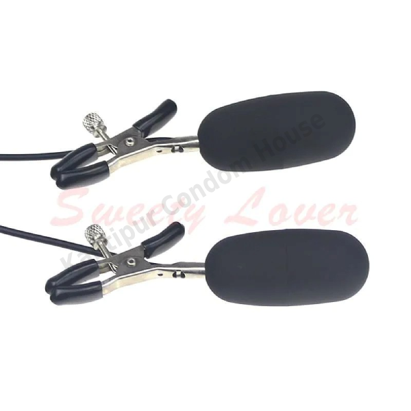 Multi-speed Vibrating Nipple Clamps Electric Nipple Clip Vibrator Stimulators Massagers Sex Toys for Women