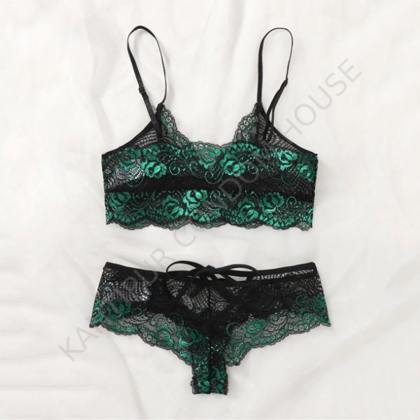 Kinky Halter lace Lingerie Set - H86