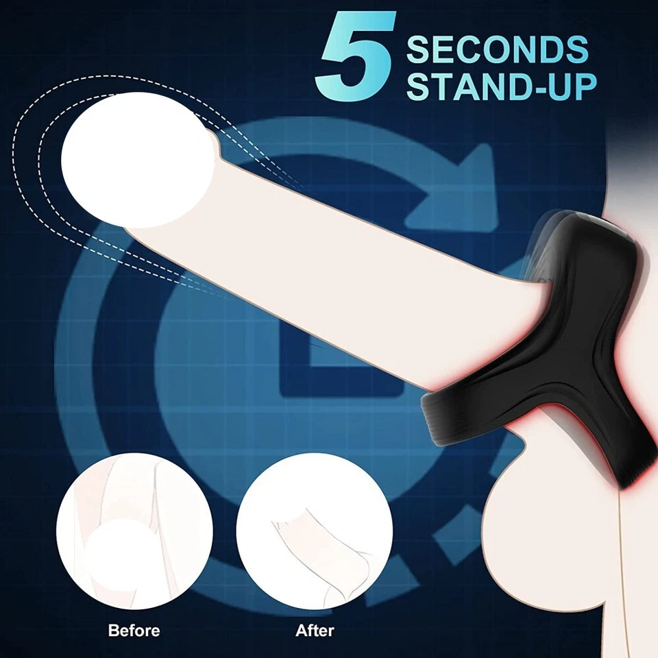 Vibrating Penis Ring & Couples Massager